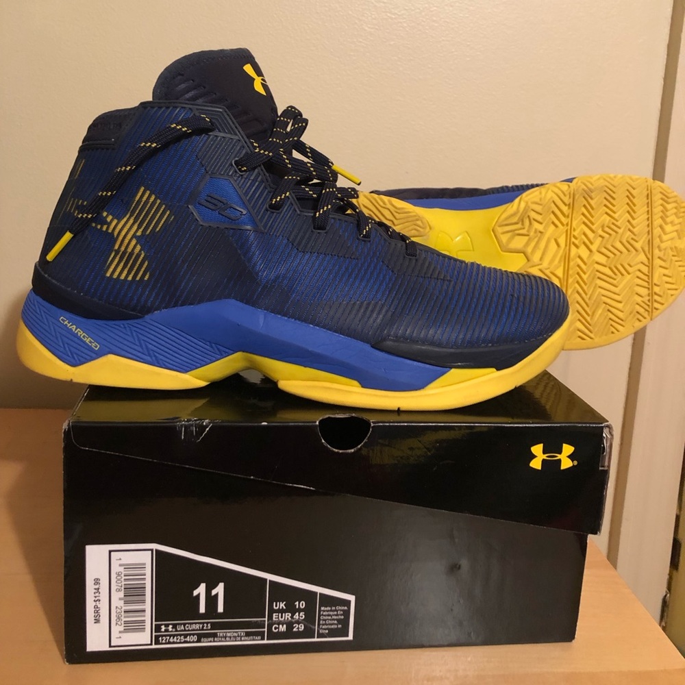 Son’s gym shoes